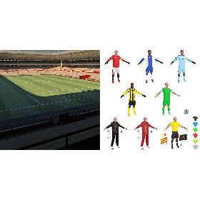 Soccer HQ PACK 3D model